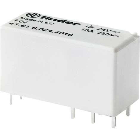 Finder 41.61.6.005.4016 Relais pour circuits imprimés 5 V/DC 16 A 1 inverseur (RT) 1 pc(s) Y528483