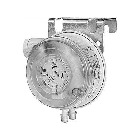 Siemens – Pressostat différentiel 100...1000Pa – Contrôleur de débit pour conduits d'air – Plage de mesure 100 à 1000 Pa – Modèle QBM81-10