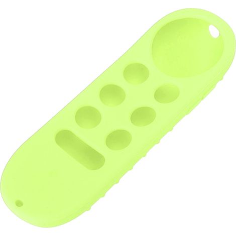 Étui de protection en silicone pour télécommande Chromecast avec Google TV, vert fluorescent. (1/5)