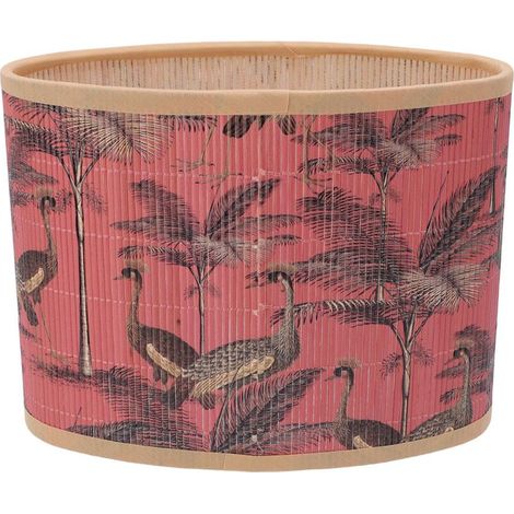Abat-jour tambour Boho imprimé E27 E14, abat-jour décoratif Vintage tissé pour lustre, lampadaires (1/5)