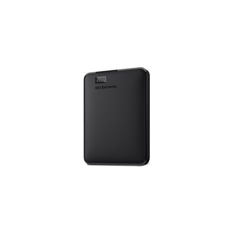 Vakuum-Compatible avec le disque dur externe portable WD Elements 2 To, USB 3.0, prêt à l'emploi, formaté pour Windows, noir (1/5)