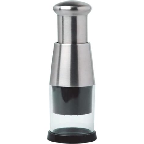 Hachoir à ail pressé en acier inoxydable, hachoir manuel multifonctionnel, hachoir à oignons, presse-ail, hachoir à nourriture, outils de cuisine pour la maison et la cuisine (1/5)