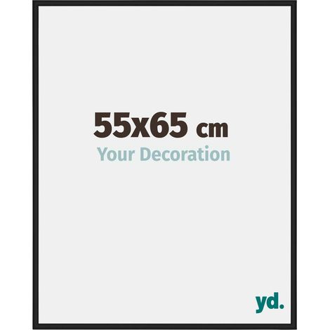 yd. - Cadre photo 55x65 - Noir Brillant - Aluminium - Miami (1/5)