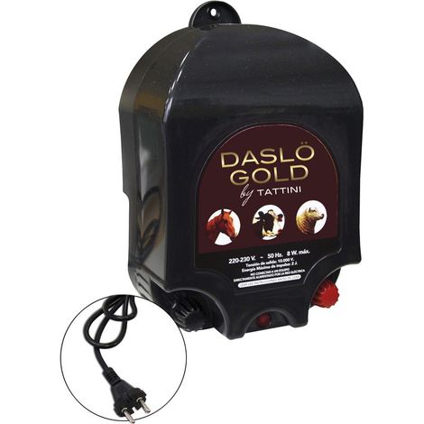 Elettrificatore Daslo Gold alimentato a corrente 220V  e potenza d’uscita 1J ideale per cavalli e bestiame