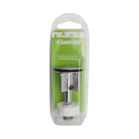 TAPPO SALTERELLO OTTONE CROMATO LUX BLISTER- 1- FAIDF- pezzi 1