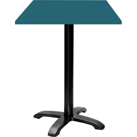 Mange-debout 60 x 60 cm - modèle Bazila bleu prusse