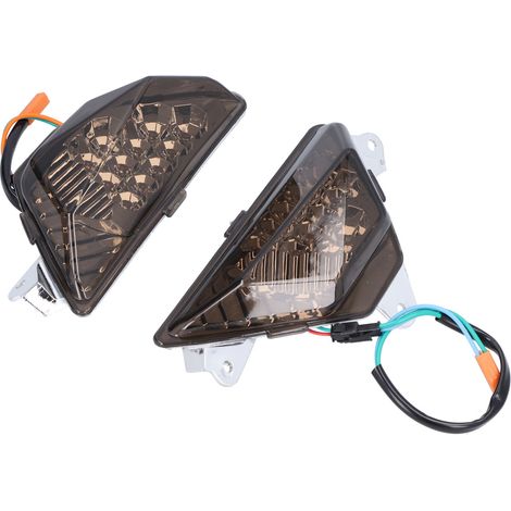 2 Feux Clignotants Avants LED Gauche Droite Remplacement pour KAWASAKI NINJA 1000 2017-2021 Marron (1/5)
