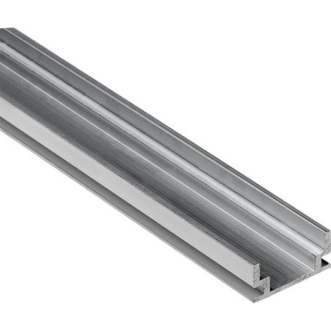 Profilé encastrable LED 19,2x8,5mm, aluminium, (L) 2m (1/4)