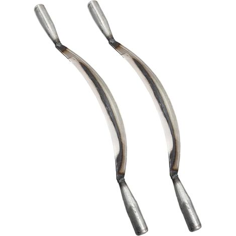 2-Piece Bark Peeling Tool, Steel Scraper for Removal, Ergonomic Gardening Accessory for Projects (1/5)