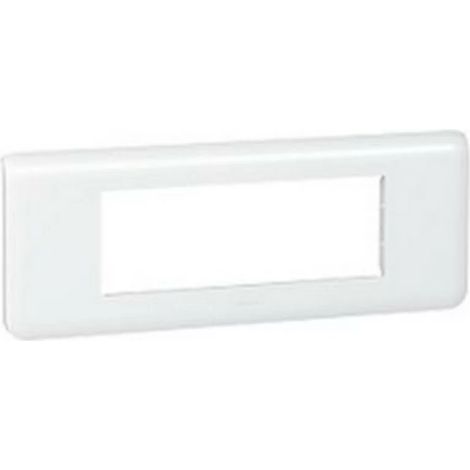 Legrand 078816 - MOSAIC Plate - 6 HORIZONTAL Modules - WHITE