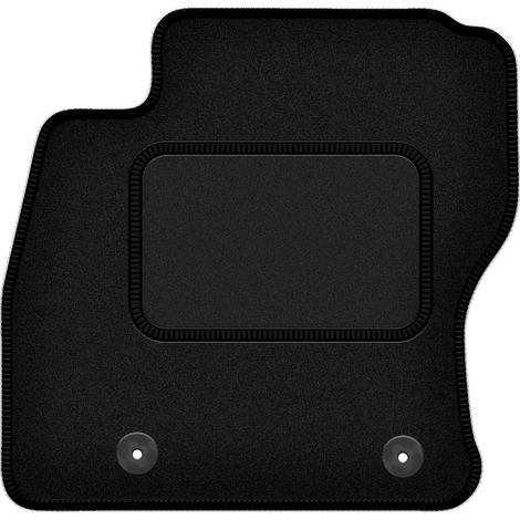 Alfombrilla de conductor negra para Ford Focus MK2 cabrio (2006-2010)