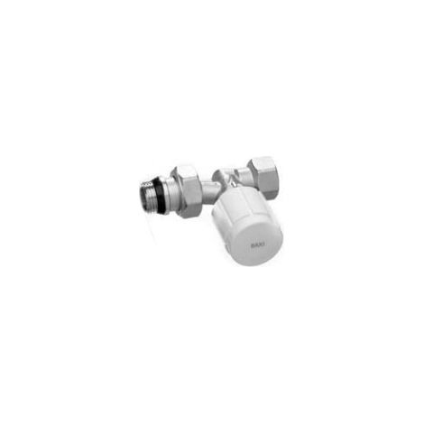 Llave NT bitubo rosca hembra (recta) - BAXI Medidas: 3/8"