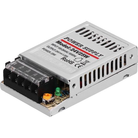 YY-25-24 Schaltnetzteil-Treiber 25 W DC 24 V 1,05 A Kompakte Bauform für Überwachungsgeräte (1/5)