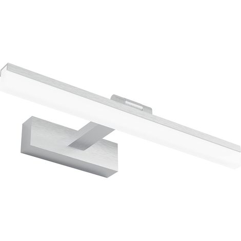 Applique murale LED 9 W pour miroir de salle de bain, éclairage pour miroir de meuble, applique murale intérieure moderne, éclairage de salle de bain, blanc froid 6000 K, argent, 100-240 V, 40 cm