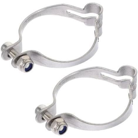 2 Clips de Câble en Acier pour Vélo - Fixations Compactes pour Câbles de Frein