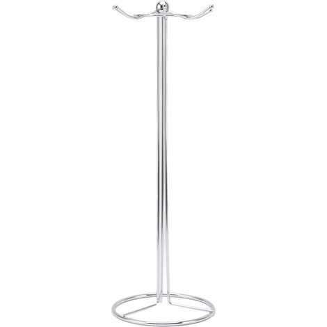Support à ustensiles de cuisine multifonctionnel en acier inoxydable pour plan de travail, avec étagère suspendue pour cuillères, spatules et louches (type 1). (1/5)