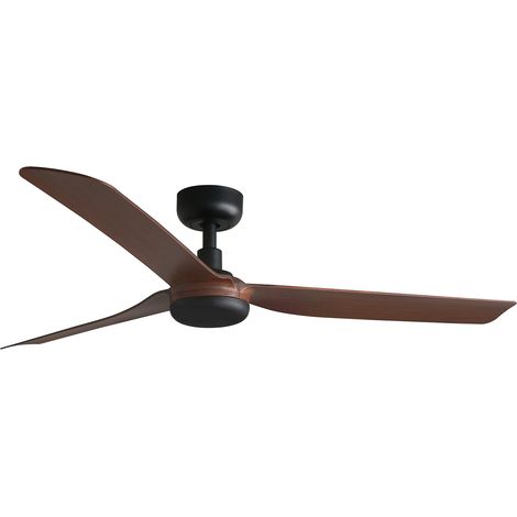 PUNT M Ventilador negro/nogal