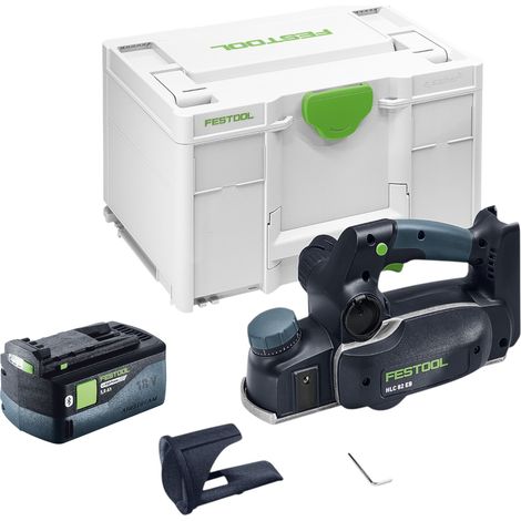 Festool HLC 82 EB-Basic Rabot sans fil 18 V 82 mm Brushless + 1x batterie 5,0 Ah + Systainer - sans chargeur (1/5)