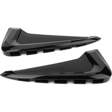 2 Pcs Noir Side Air Vent Cover Garniture Décor De Voiture Accessoires Fit pour X5 F15 2014-2018 (1/4)