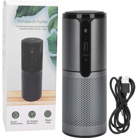 Purificateur d'Air USB Portable avec Élimination du Formaldéhyde pour Maison et Voiture (1/5)