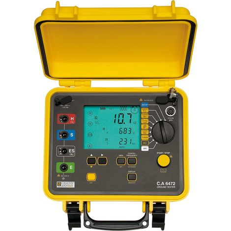 Testeur de terre Ca 6472 Chauvin Arnoux, LCD ( Prix pour 1 )
