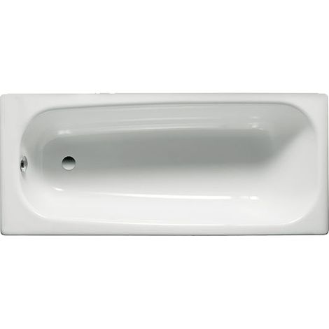 Baignoire Acier 170x70 - 2 Trous - Sans Pieds - Roca