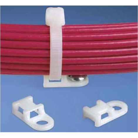 panduit Befestigungssockel M4 seitlich natur TA1S8-C 500 Stk