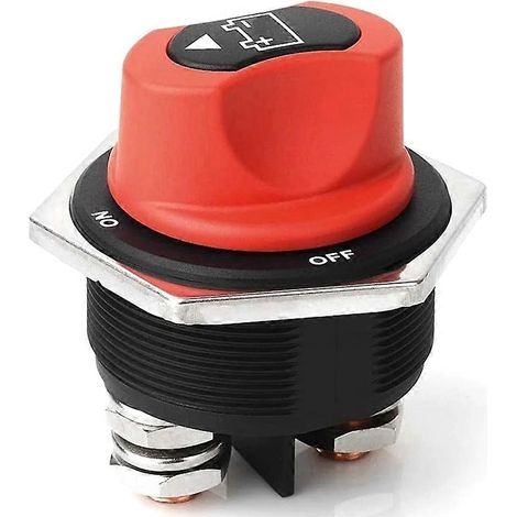 Kit de commutateur de batterie automobile 300 A avec interrupteur de qualité, disjoncteur et sectionneur. (1/5)