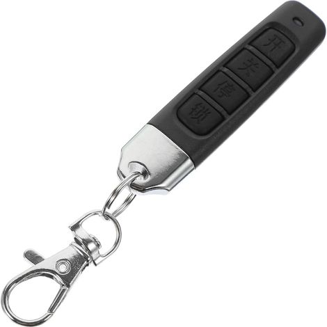 Télécommande duplicateur à 4 boutons, fréquence 433 MHz, commande sans fil pour portail automatique et porte de garage (1/5)