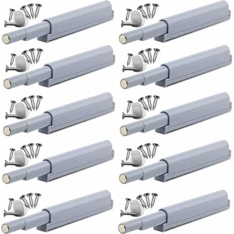 pour ouvrir magnétique loquets Fermetures magnétiques push-open ouvre et ferme la porte avec une simple pression (10 pièces) (1/5)