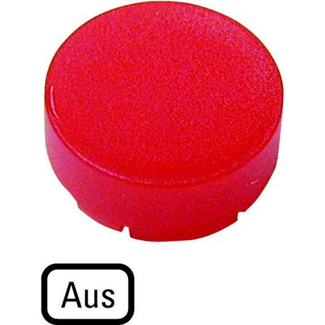 Verrine pour boutons-poussoirs saillante rouge ARRET EATON M22-XDLH-R-D5
