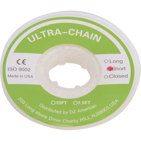 Chaîne élastique orthodontique, élastiques dentaires, accessoires fournitures blanches pour appareil dentaire, lot de bandes de traction. (1/5)