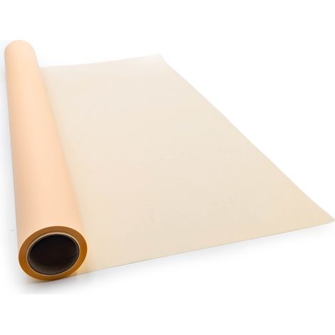 Papel de aluminio floral mate - "Mate años 90" - Melocotón - Rollo de 58 cm x 20 m (1/5)
