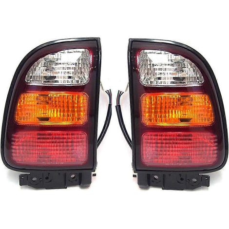 Linke und rechte Rückleuchten, Bremsleuchten, Teilenummer 81561-42050 (8156042050), für Toyota RAV4 (1994-2000), Rückfahrblinker und Rückleuchten. (1/5)