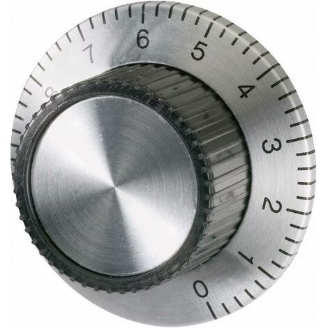 Bouton compte-tours aluminium (anodisé) (Ø x H) 37 mm x 15 mm 1 pcs. S889281 (1/4)