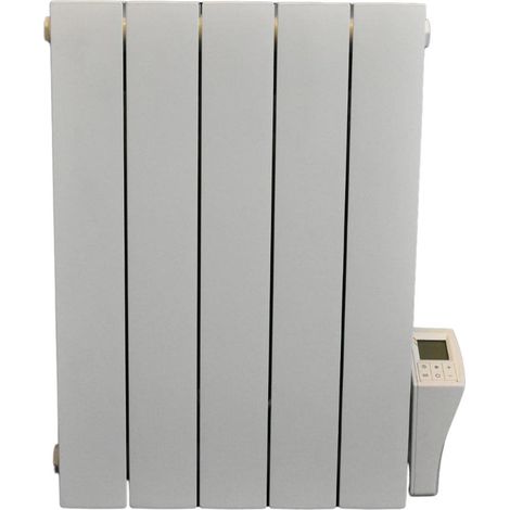 Deltacalor – Radiateur à inertie électrique 1500W – Pierre naturelle – Programmable avec fonction ASC – IP24 pour pièces humides (1/5)