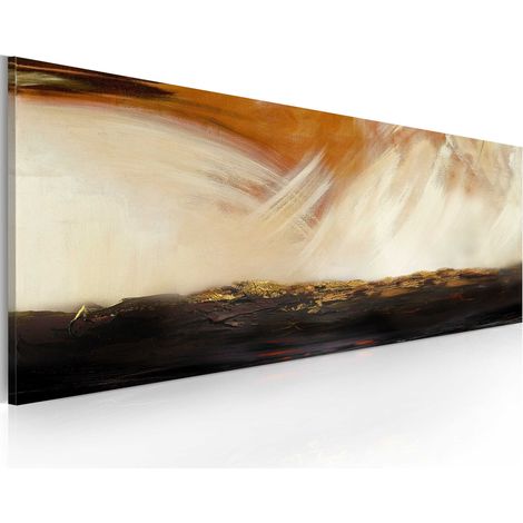 Quadro dipinto - Burrasca - 100x40 (1/4)