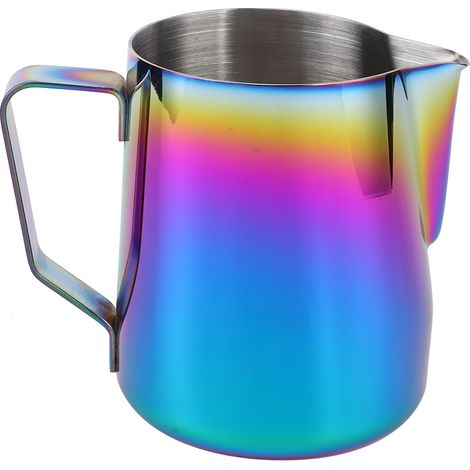 Mousseur à lait acier inoxydable 600 ml pour cuisine (1/4)