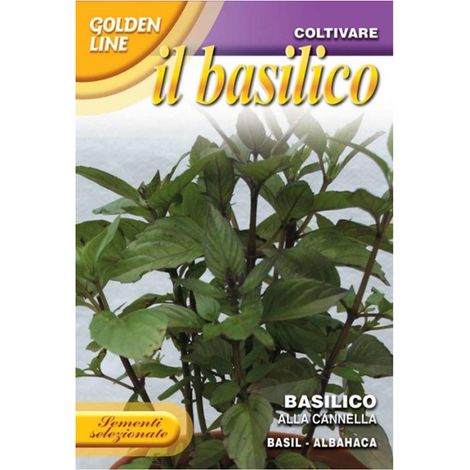 SEMI DI BASILICO ALLA CANNELLA FRANCHI SEMENTI