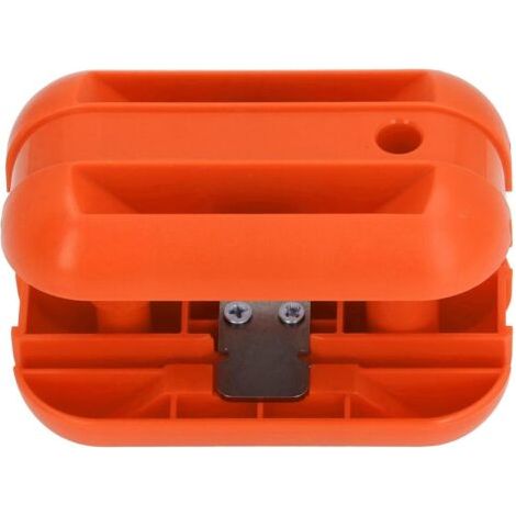 Coupe-bordure Manuel, Lames en Acier au Carbone, Conception Ergonomique, Boîtier ABS Antidérapant avec Joint d'étanchéité à Bord Unique pour les Projets de Menuiserie (ORANGE) (1/4)