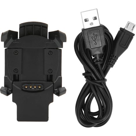 Chargeur USB compatible Garmin Descent Mk1, câble de recharge avec clip pour montre GPS intelligente (1/5)