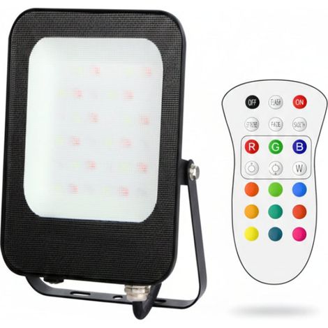 Projecteur RGB LED Extérieur 100W IP65 120lm/W Gris - SILUMEN