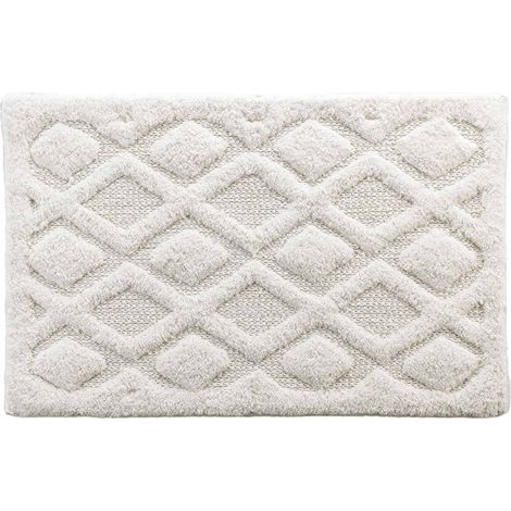 Badematte NEMESIS, 100% Baumwolle, ecru, 50 x 80 cm