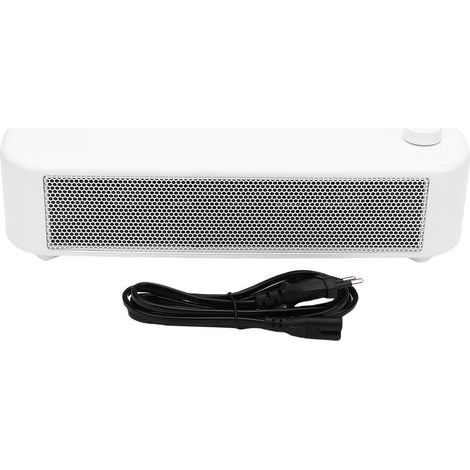 Mini radiateur pour usage intérieur 500W 2 vitesses PTC chauffage rapide ventilateur de bureau Portable chambre bureau prise ue 220V