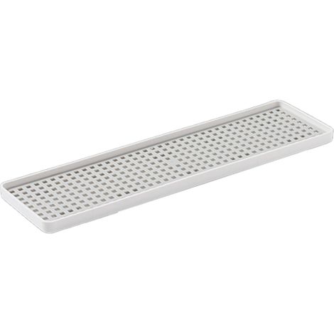 Égouttoir à vaisselle, plateau égouttoir à grande capacité, tapis de séchage pour plan de travail, plateau à café/thé, porte-tasses, porte-fruits, accessoires de salle de bain (1/5)