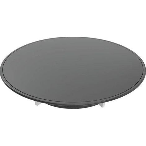 Geberit Copertura di drenaggio nera opaca regolabile 30-50 mm
