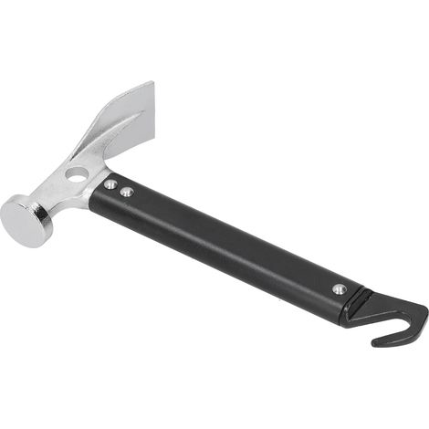 Heringe zum Entfernen von Campingzelten, aus Aluminiumlegierung, kleines tragbares Werkzeug für Heringe und Pflöcke im Freien (1/5)