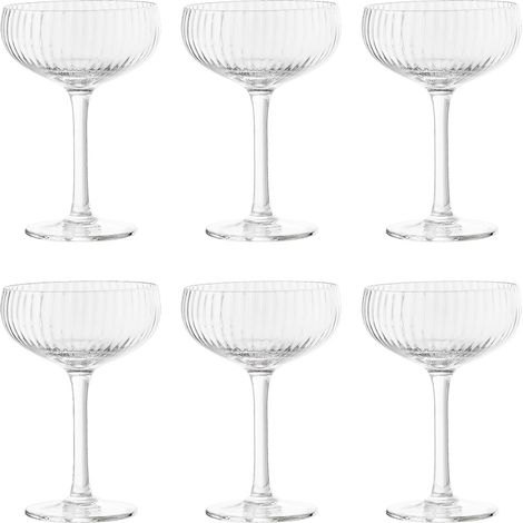 Bloomingville - Astrid Champagne Glass - Clear