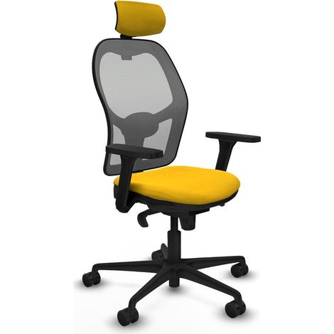 Piqueras y Crespo 3D036N2 Ergonomischer Bürostuhl Gelb (1/3)