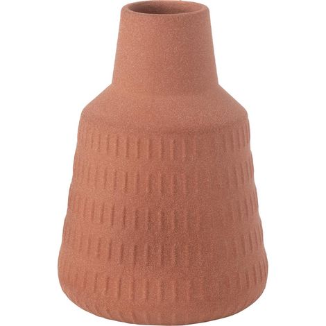 Vase Déco en Porcelaine "Ria" 23cm Terracotta (1/3)